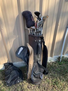 lot 16 image: Asst. Golf Clubs