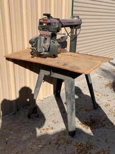 lot 7 image: Sears Craftsman Radial Saw