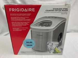lot 338 image: New In Box - Counter Top Ice Maker EF1C117-SS