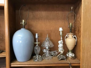 lot 339 image: Assortment of Lamps