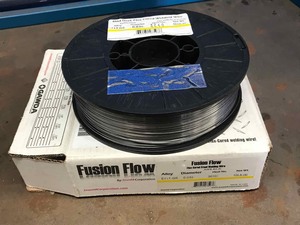 lot 79 image: Fusion Flow Flux Cored Steel Welding Wire .035 10lb spool