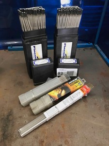 lot 82 image: Welding Rods (E7018 18 inch, E7014 116 inch, E6011 18 inch, E6013 116 inch)