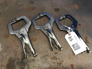 lot 85 image: Welding Clamp Pliers (3)