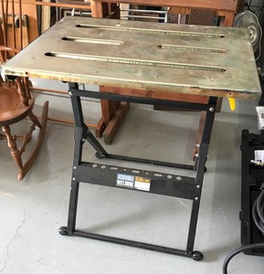 lot 88 image: Adjustable Welding Table