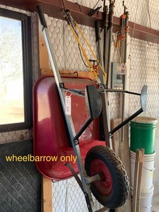 lot 31 image: Red Wheelbarrow