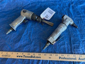 lot 87 image: (2) Pneumatic Tools Nibbler, Air Hammer