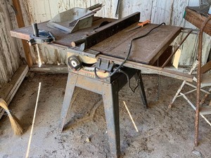 lot 125 image: Craftsman table saw