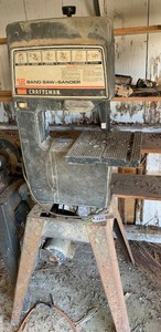 lot 122 image: Sears craftsman 12 inch band saw-sander